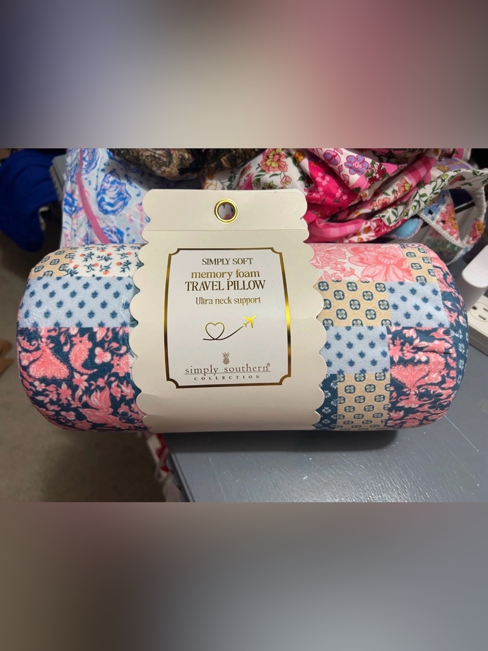 Simply southern NWT travel pillow